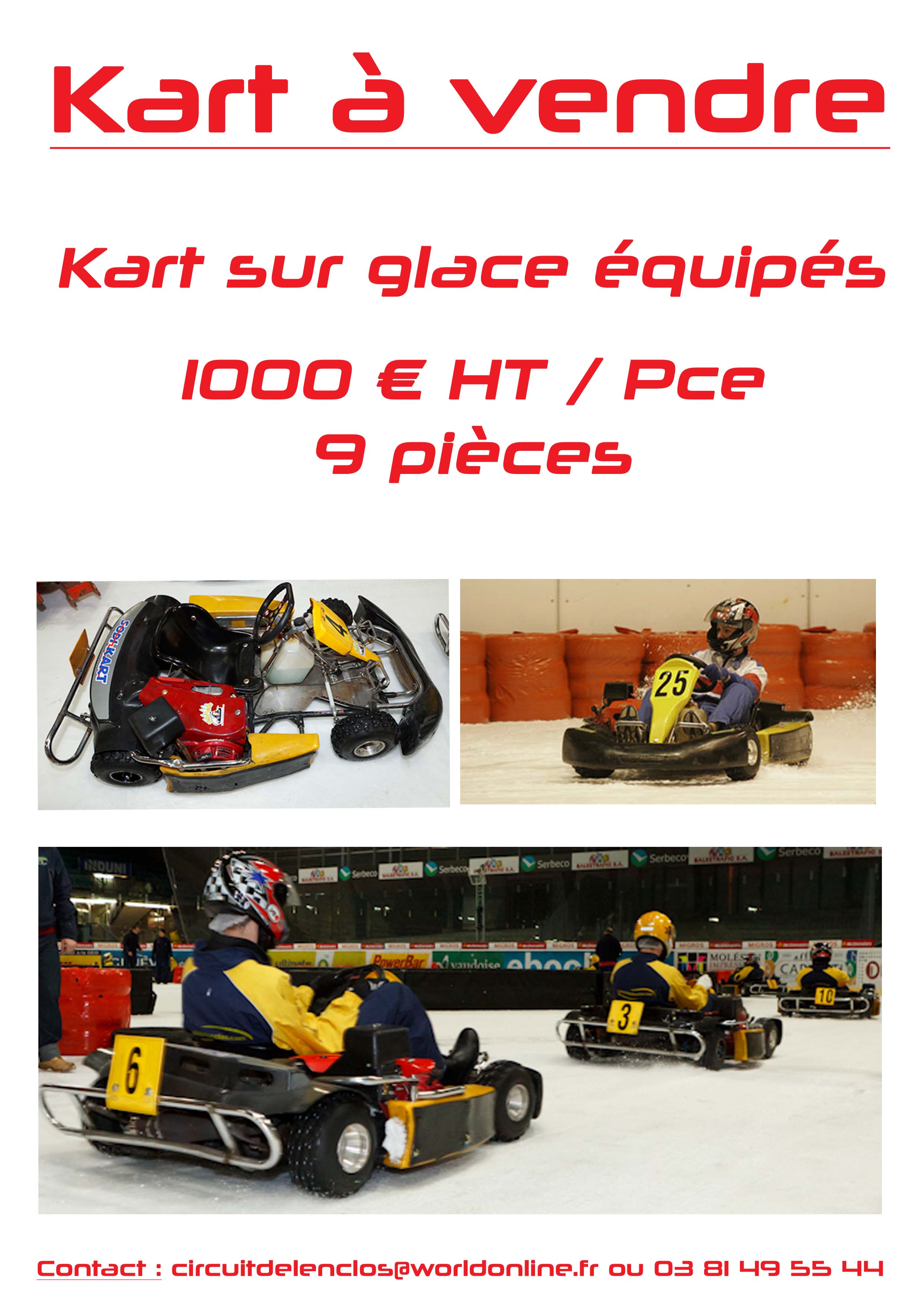 Karting à vendre